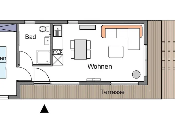 Semesterbostad Gronenberger Muehle Haus 13 *